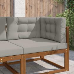 vidaXL Perna pentru canapea de exterior 3 pcs Gri Poliester GartenMobel Dekor (900881)