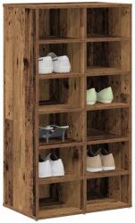 vidaXL Pantofar, Lemn vechi, 54x34x100, 5 cm, lemn compozit GartenMobel Dekor (855836) Pantofar