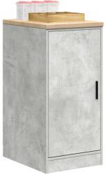 vidaXL Dulap depozitare garaj Beton Gri 40x51x85 cm lemn masiv de pin GartenMobel Dekor (860565) Comoda
