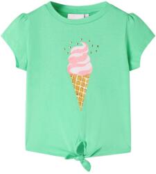 vidaXL Tricou pentru copii, verde deschis, 104 GartenMobel Dekor (11255)