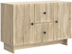 vidaXL Bufet cu sertar Stejar Sonoma 89 x 34, 5 x 60 cm Lemn prelucrat GartenMobel Dekor (893967) Comoda