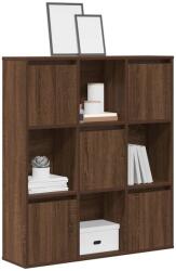 vidaXL Biblioteca, stejar maro, 89x24x101, 5 cm, lemn prelucrat GartenMobel Dekor (860406) Biblioteca