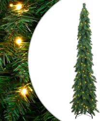 vidaXL Brad de Craciun artificial pre-iluminat cu 130 LED-uri, 210 cm GartenMobel Dekor (357693)