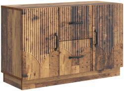 vidaXL Bufet cu sertar Lemn vechi 89 x 34, 5 x 57 cm Lemn prelucrat GartenMobel Dekor (895353) Comoda