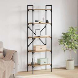 vidaXL Biblioteca Stejar Artizanal 56 x 32 x 174 cm Lemn compozit GartenMobel Dekor (882147) Biblioteca