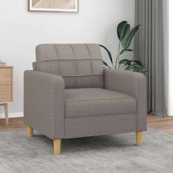 vidaXL Fotoliu canapea, gri taupe, 60 cm, material textil GartenMobel Dekor (359082) Canapea