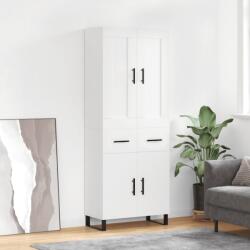 vidaXL Dulap înalt, alb, 69, 5x34x180 cm, lemn compozit GartenMobel Dekor (3199897) Comoda
