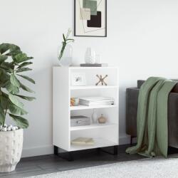 vidaXL Dulap înalt, alb, 57x35x90 cm, lemn compozit GartenMobel Dekor (827236) Comoda