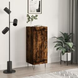 vidaXL Servanta, stejar fumuriu, 34, 5x34x90 cm, lemn compozit GartenMobel Dekor (830441) Comoda