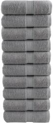 vidaXL Prosoape de baie premium SOLUND, 10 buc. , gri, 30 x 30 cm, 600 g/m2 GartenMobel Dekor (137301) Prosop