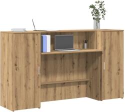 vidaXL Birou de receptie Stejar Artisan 180x50x103, 5 cm Lemn prelucrat GartenMobel Dekor (3324213)