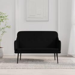 vidaXL Banca, negru, 110x76x80 cm, textil GartenMobel Dekor (351485)
