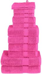 vidaXL Set de prosoape premium SOLUND, 12 piese, roz, 600 g/m2 GartenMobel Dekor (137586) Prosop
