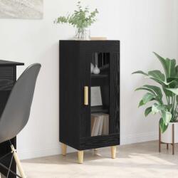 vidaXL Bufet Stejar Negru 34.5 x 32.5 x 90 cm Lemn compozit GartenMobel Dekor (880972) Comoda