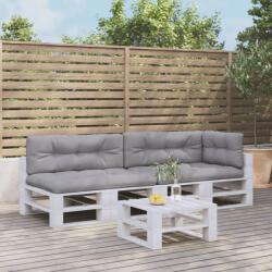 vidaXL Perne pentru paleti, 5 buc. , gri, material textil GartenMobel Dekor (3217135)