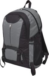 vidaXL Rucsac pentru drumetii 40 L negru si gri GartenMobel Dekor (91109) Rucsac tura