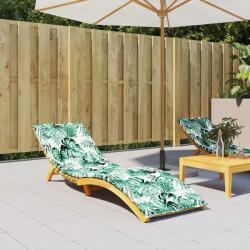 vidaXL Perna pentru sezlong Frunza Model cu frunze 200 x 70 x 3 cm GartenMobel Dekor (361440)