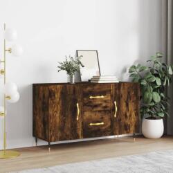 vidaXL Servanta, stejar fumuriu, 100x36x60 cm, lemn compozit GartenMobel Dekor (828153) Comoda