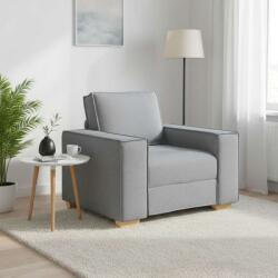 vidaXL Canapea fotoliu gri deschis, 100x78x84 cm, material textil GartenMobel Dekor (4104960) Canapea