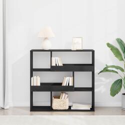 vidaXL raft de carti Stejar Negru 100 x 33 x 94, 5 cm Lemn compozit GartenMobel Dekor (8004695) Biblioteca