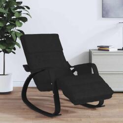 vidaXL Scaun balansoar, negru, material textil GartenMobel Dekor (351080) Balansoar