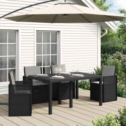 vidaXL Perne pentru sezut si spatar 4 pcs Gri deschis 47 x 45 x 2 cm GartenMobel Dekor (899980)