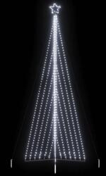 vidaXL Pom de Craciun LED 789 LED-uri Alb Rece 476 cm GartenMobel Dekor (4016445)