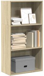 vidaXL Biblioteca, stejar sonoma, 60x30x114 cm, lemn prelucrat GartenMobel Dekor (857901) Biblioteca
