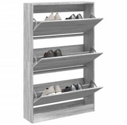 vidaXL Pantofar, gri sonoma, 80x21x125, 5 cm, lemn prelucrat GartenMobel Dekor (839929) Pantofar