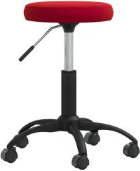vidaXL Scaun de bucatarie, rosu vin, catifea GartenMobel Dekor (3085733)