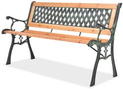 vidaXL Banca de gradina, 122 cm, lemn GartenMobel Dekor (40262)