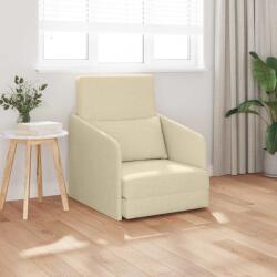 vidaXL Pat canapea Crem 65 x 80 x 83 cm tesatura GartenMobel Dekor (4106643) Canapea