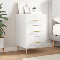 vidaXL Noptiera, alb, 40x40x66 cm, lemn compozit GartenMobel Dekor (827644)