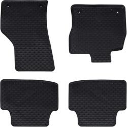 vidaXL Covor pentru masina 4 pcs Negru Cauciuc GartenMobel Dekor (42029071)