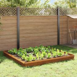 vidaXL Garduri pentru melci 12 pcs Ruginit GartenMobel Dekor (874884)