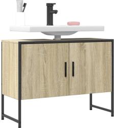 vidaXL Dulap chiuveta de baie, stejar sonoma, 80x33x60cm lemn compozit GartenMobel Dekor (842462)