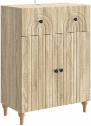 vidaXL Bufet cu sertar Stejar Sonoma 66 x 34, 5 x 90 cm Lemn prelucrat GartenMobel Dekor (894177) Comoda