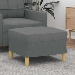 vidaXL Taburet, gri închis, 60x50x41 cm, material textil GartenMobel Dekor (349264)