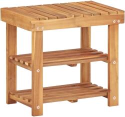 vidaXL Pantofar, 50 x 32 x 45 cm, lemn masiv de acacia GartenMobel Dekor (45929) Pantofar