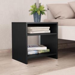 vidaXL Noptiera, negru, 40 x 30 x 40 cm, PAL GartenMobel Dekor (800011)