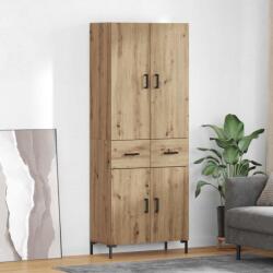 vidaXL Bufet Stejar Artizanal 69, 5 x 34 x 180 cm Lemn compozit GartenMobel Dekor (3416059) Comoda