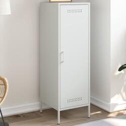vidaXL Dulap înalt, alb, 36x39x113 cm, otel GartenMobel Dekor (843011) Comoda