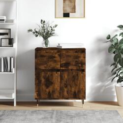 vidaXL Servanta, stejar fumuriu, 60x30x75 cm, lemn compozit GartenMobel Dekor (831113) Comoda
