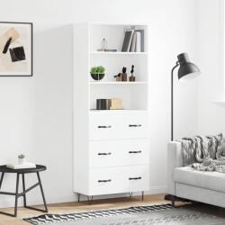 vidaXL Dulap înalt, alb, 69, 5x34x180 cm, lemn compozit GartenMobel Dekor (3189373) Comoda