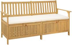 vidaXL Banca cu spatiu de depozitare cu perna cu usa 170 x 63 x 84 cm GartenMobel Dekor (42026793)
