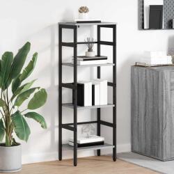 vidaXL Raft pentru carti Gri Sonoma 40 x 29, 5 x 115 cm Lemn compozit GartenMobel Dekor (883907) Biblioteca