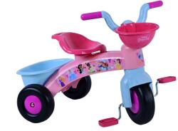 E & L Cycles Tricicleta copii, Disney Princess, recomandata pentru 1-3 Ani, cos transport pe ghidon, greutate maxima admisa 25 kg (75003)