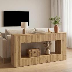 vidaXL Masa de consola Dungi Stejar Artizanal 155 x 29 x 74 cm GartenMobel Dekor (899894)