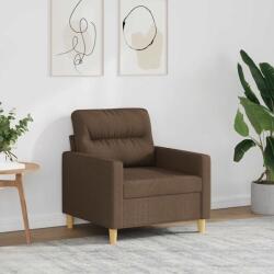 vidaXL Fotoliu canapea, maro, 60 cm, material textil GartenMobel Dekor (359222) Canapea