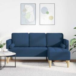 vidaXL Set de canapea cu perna albastru Poliester GartenMobel Dekor (42001920) Canapea